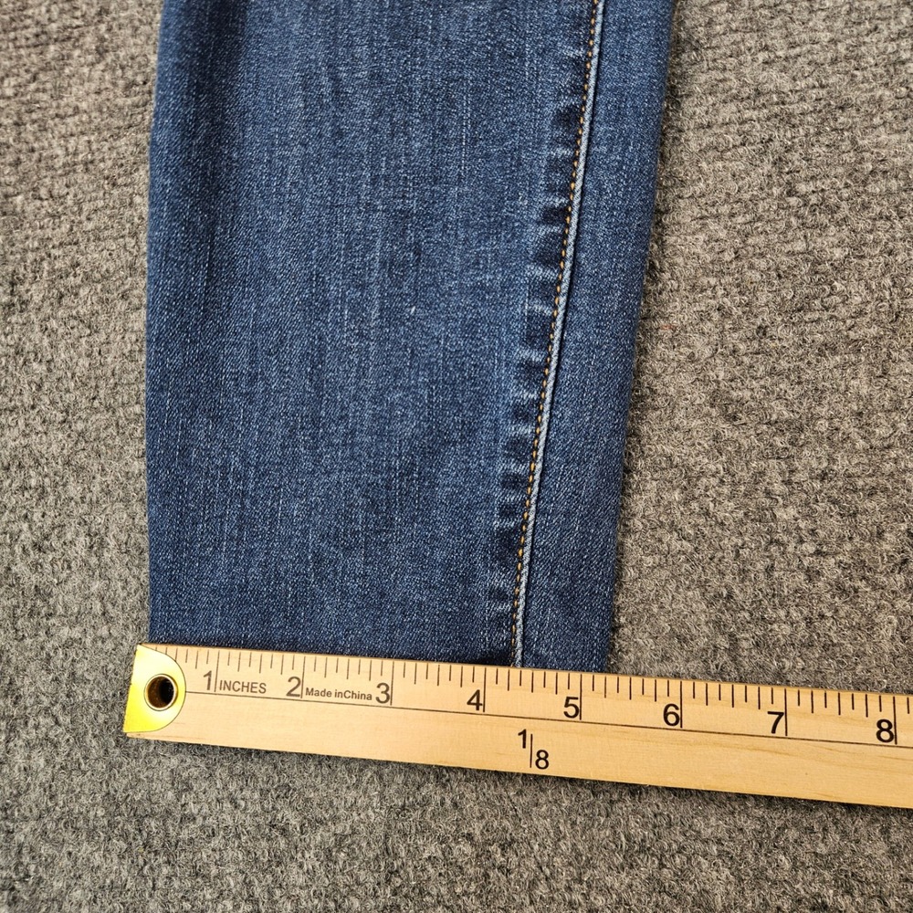 Judy Blue Skinny Fit Distressed Leopard Patch Jeans Medium Wash JB8265MD 9/29 - Picture 9 of 12